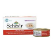 schesir cat 6x50gr pollo filetti anatra - in acqua di cottura 121 min...