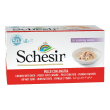 schesir gatto brodo di cottura pollo anatra 6x50gr (lattina) multipack