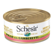 schesir cat pollo/gamberett70g