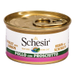 schesir cat filetti pollo/prosc 85g