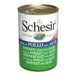 schesir gatto jelly kitten pollo aloe 140gr (lattina)