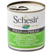 schesir dog pollo/piselli 285g
