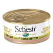 schesir cat pollo/prosciutt70g