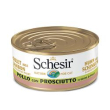 schesir cat in brodo pollo prosciutto 70gr - fascia verde 7546 minsan...