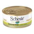 schesir gatto brodo di cottura tonno 70gr (lattina)