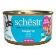 schesir gatto brodo di cottura tonnetto 85gr (lattina)