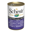 schesir gatto jelly tonnetto manzo 140gr (lattina)