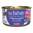 schesir gatto brodo di cottura tonnetto manzo 85gr (lattina)