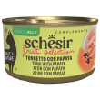 schesir gatto fruit tonno papaya 75gr (lattina)