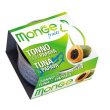 monge fruits tonno c/papaya80g