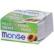monge fruits pollo con papaya gatti adulti 80 g mangime