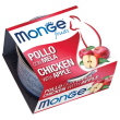 monge gatto fruit pollo mela 80gr (lattina)