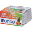 monge fruits pollo con frutta gatti adulti 80 g mangime