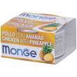 monge fruits pollo con ananas gatti adulti 80 g mangime