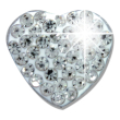 bjt921 orecchini white crystal stainless steel