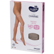 sauber linea classica 18-22mmhg collant maglia liscia 140 denari colore neutro beige taglia 2