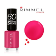rimmel london - smalto 60 seconds , 323 funtime fuchsia