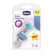 chicco succhietto micrò + clip 0 - 2 mesi silicone boy