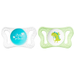 chicco physioforma micrò succhietto 0-2m, 2 pezzi