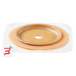 placca natura+ piana ritagliabile in idrocolloide stomahesive e cerotto poroso flangia 45 mm 5 pezzi