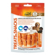 camon cane snack treats involtini pollo pesce 80gr