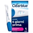 clearblue, test di gravidanza rilevazione precoce, 1 test