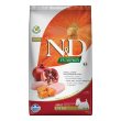farmina cane n&d pumpkin adulto mini pollo, zucca & melograno 2,5 kg