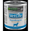 vet life dog hyp fish&pot 300g