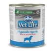 vet life dog hypoall duck & potato um 300gr new natural minsan 971341...