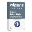 algem natura relax night, integratore alimentare, 30 capsule, rilassamento e sonno