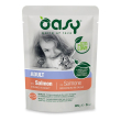 oasy gatto adult bocconcini in salsa salmone 85gr (bustina)