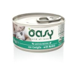 oasy cat um mousse coniglio 85gr lattina