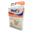 cerotto meds strips poliuretano ipoallergenico classico l/xl 20 pezzi