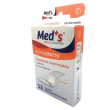 med's cerotto strip trasparente grande 12 pz