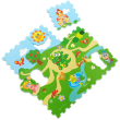 chicco gioco tappeto puzzle castello