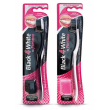 forhans - spazzolino black4white carbone confezione 1 pezzo