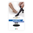 diabetic knee-high nero 4-xl