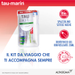 tau-marin kit spazzolino medio e dentifricio gel rinfrescate alle erbe 20ml