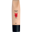 miss w pro fluid foundation - 02 natural beige