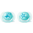 avent uìltra soft dummy blue 2 succhietti in silicone 0 6 mesi