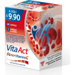 vita act ferro + vitamina c 60 capsule - integratore di vitamine e minerali