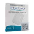 icopiuma compresse adesive sterili in tessuto non tessuto 10x12,5cm 5 pezzi - compresse adesive ster