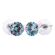 bjt945 orecchini swarovski aquama stainless steel
