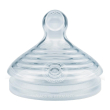 nuk nature sense tettarella in silicone 0-6 mesi flusso medio per latte e baby food, anticolica, com