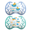nuvita succhietto con tettarella ortodontica 0 mesi+ blu e tiffany 1 s