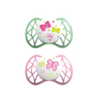 succhietto air 55 - 2 succhietti tettarella simmetrica 0-6m+ rosa e verde