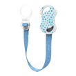 nastrino porta succhietto con anello blu 1 st