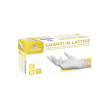 guanti latt c/pol m 100pz gammad