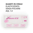 guanti vinile senza polvere medium 100 pezzi
