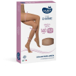 sauber linea charme 13-17 mmhg collant maglia liscia a punta aperta 140 denari colore neutro beige t
